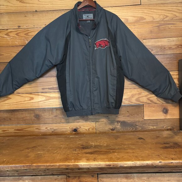Arkansas Razorbacks Jacket Men's XL - Picture 1 of 5